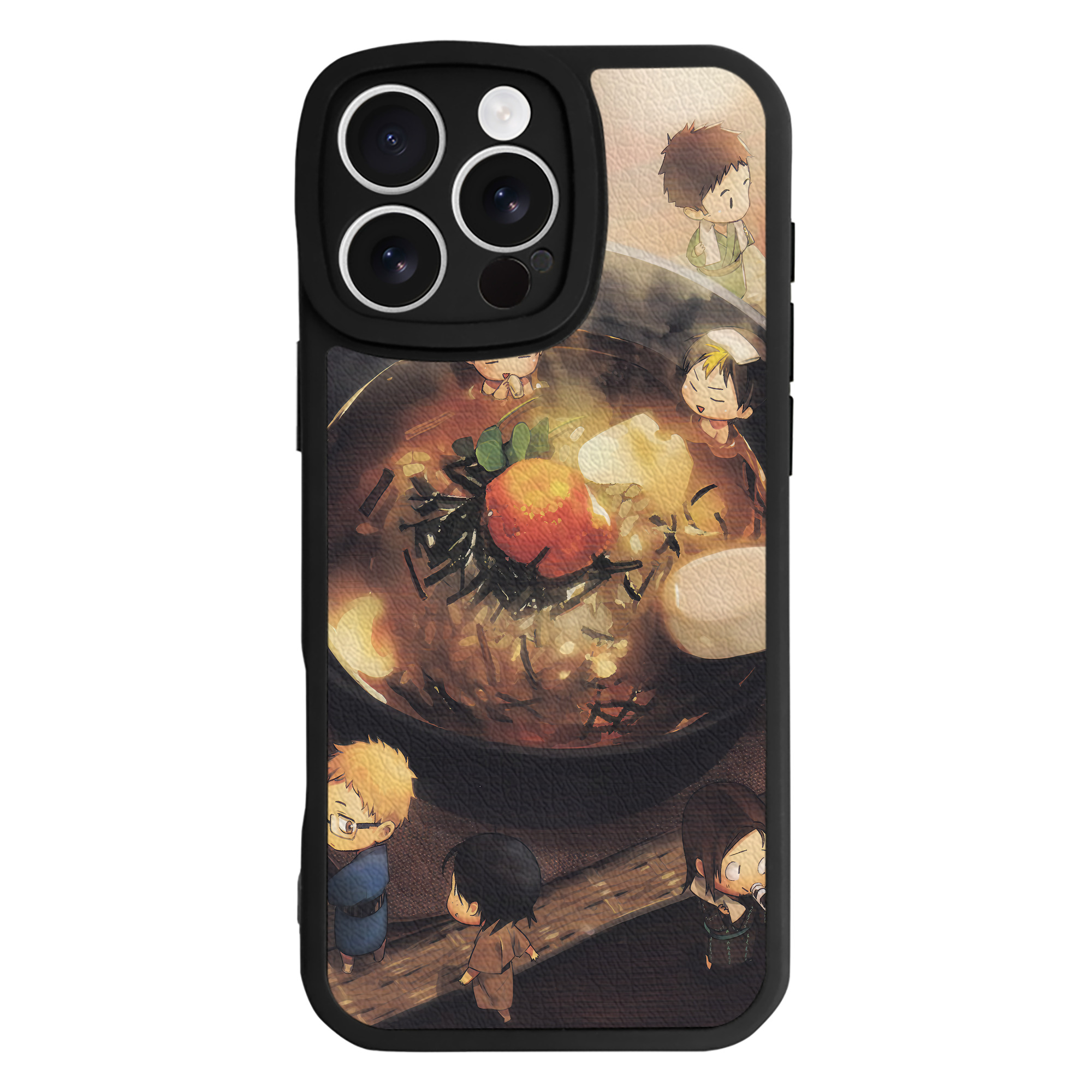 （画像用） ハイキュー!! Haikyu!! 【iPhone 16シリーズ対応】シリコンスマホケース（レザー調） 材質：シリコン